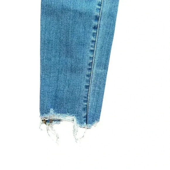 Madewell Jeans 9” High Rise Skinny Size 24 with Distressing - Picture 4 of 12